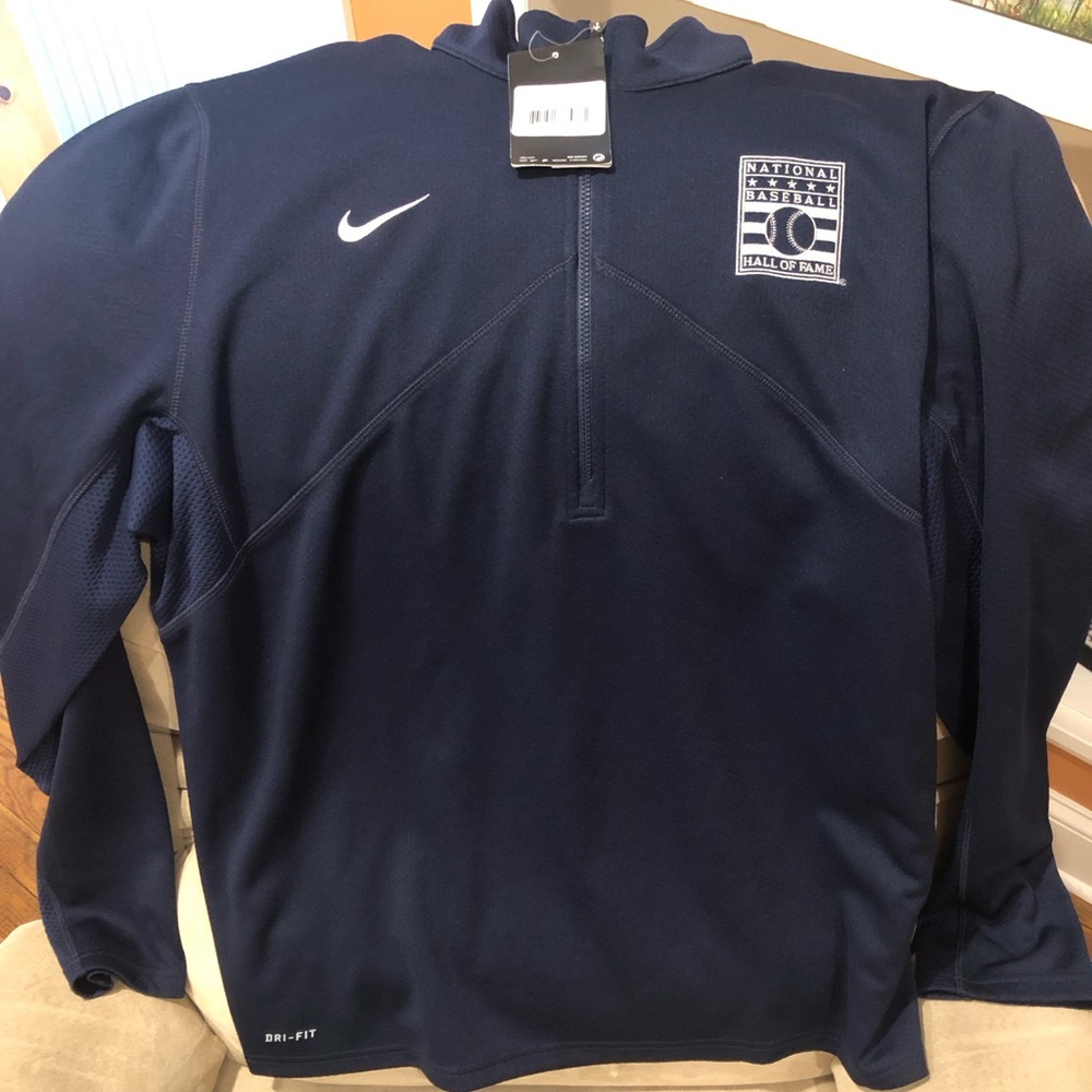 Nike Navy Dri-FIT Training Quarter-Zip Pullover